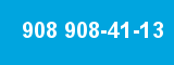 908 908-41-13 908 908-41-13